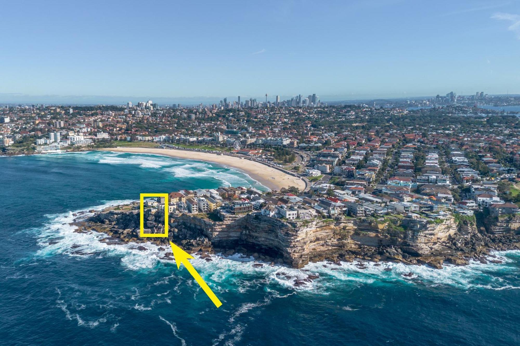 Cliffside: Bondi Beach Sydney Exterior foto